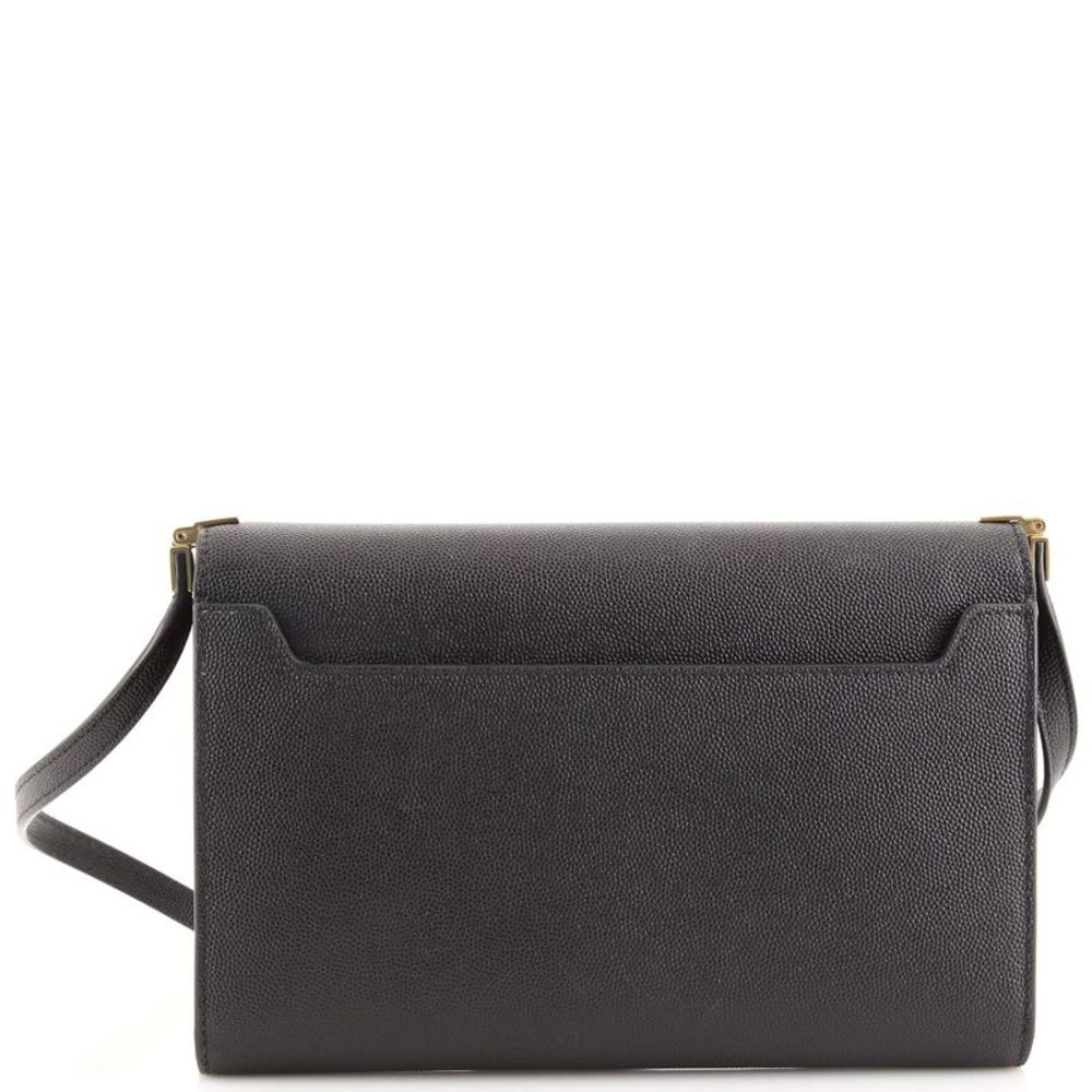 Saint Laurent Uptown Crossbody Bag Leather Mini Black - Picture 4 of 9